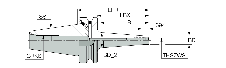 BT40 ODP10X106